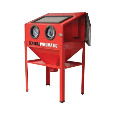 Cabina Para Limpiar Con Arena 40 Lb.
