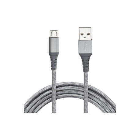 Cable De Carga Trenzado Usb A Micro Usb Ermn