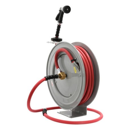 Carrete Con Manguera Para Agua Ermn