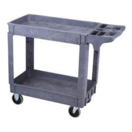 Carrito De Servicio De 16×30 In. De Polipropileno Ind. Hft