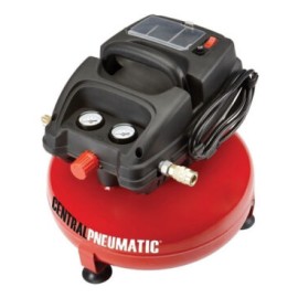 Compresor De Aire De 3 Galones  1/3 Hp 100 Psi, Hftm