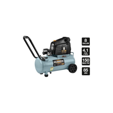 Compresor De Aire Sin Aceite  8 Galones, 1.5 Hp, 150  Ermn