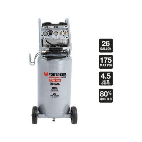 Compresor De Aire Vertical Ultra Silencioso Ermn