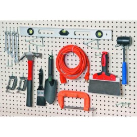 Ganchos Para Tablero Perforado De 1/4 PuLG., 32pc Ermn