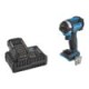 Kit de destornillador de impacto compacto de 3 velocidades, inalámbrico, sin escobillas, 20 V, 1/4 pulg.