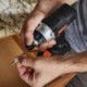 Kit de destornillador de impacto hexagonal inalámbrico de 18 V y 1/4 pulg.