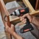 Kit de destornillador de impacto hexagonal inalámbrico de 18 V y 1/4 pulg.