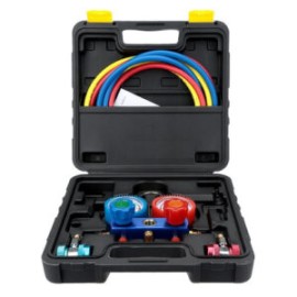 Manómetro Para A/c Automotriz Recarga De Gas Freón R134a, Hf