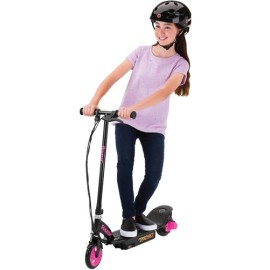 Patín Eléctrico Para Niños,(as) Col Negro/rosa. M .