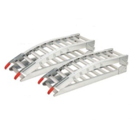 Rampa Plegable Para Moto O Cuatrimoto, Hasta 1400 Lbs,