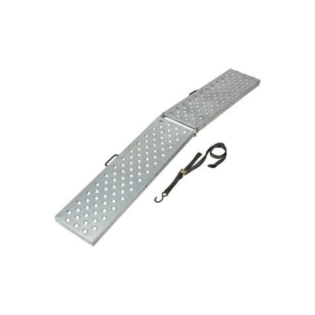 Rampa Plegable Para Motocicletas 1 Pza 700lb Capacidad, Nt
