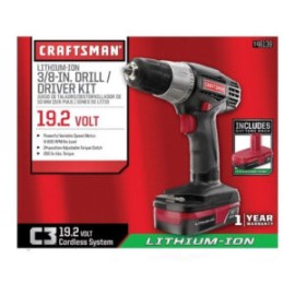Taladro,  Atornillador, Kit. Craftman Lithium-ion. M