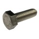 Tornillo de Máquina 6-32, Estilo de la Cabeza Hexagonal, Acabado Simple, 18-8 Acero inoxidable